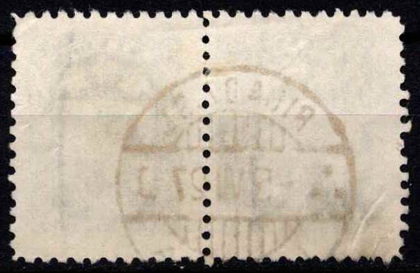 Latvija, horizontali pora MiNr 105 Used (O)