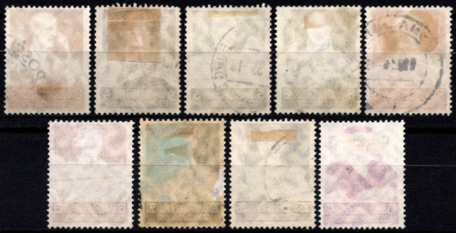 Vokietijos Reichas, pilna serija, MiNr 556-564 Used (O)