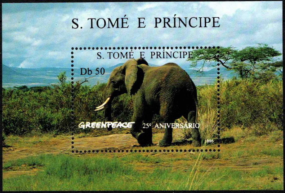 San Tomė ir Prinsipė, blokas Nr. 351, MiNr 1680 MNH**