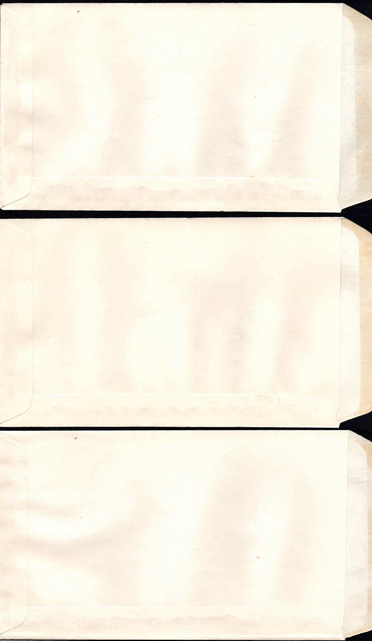 Čekoslovakija, trys 1973 m. pirmos dienos vokai su MiNr 2126-2131