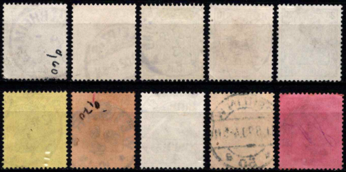 Vokietijos Reichas, pilna serija, MiNr 68-77 Used (O)