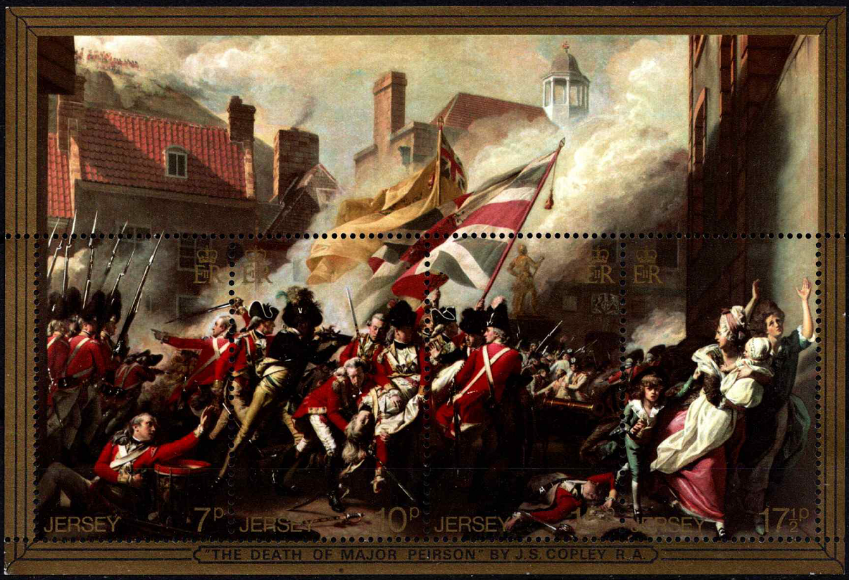 Džersis, blokas Nr. 2, MiNr 238-241 MNH**