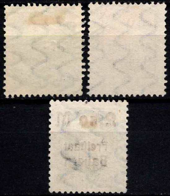 Senoji Vokietija, Bavarija, pilna serija, MiNr 174-176 (A) Used (O)