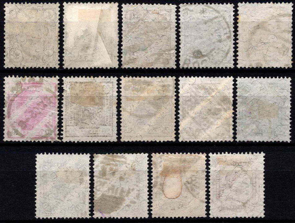 Austrija, pilna serija, MiNr 105-117 Used (O)