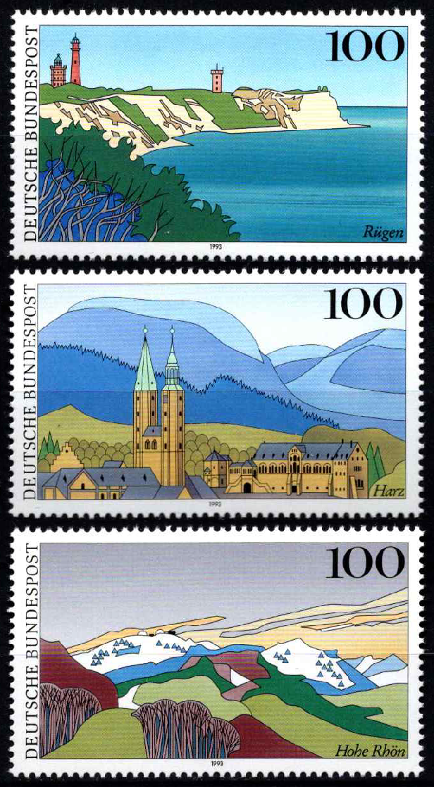 Vokietija, pilna serija, MiNr 1684-1686 MNH**