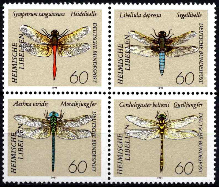 Vokietija, kvartblokis, MiNr 1546-1549 MNH**