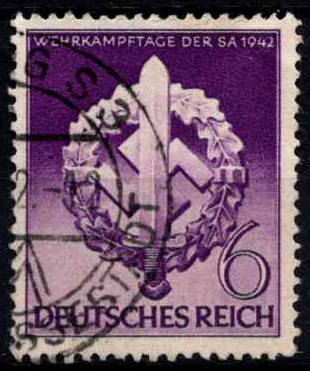 Vokietijos Reichas, MiNr 818 Used (O)