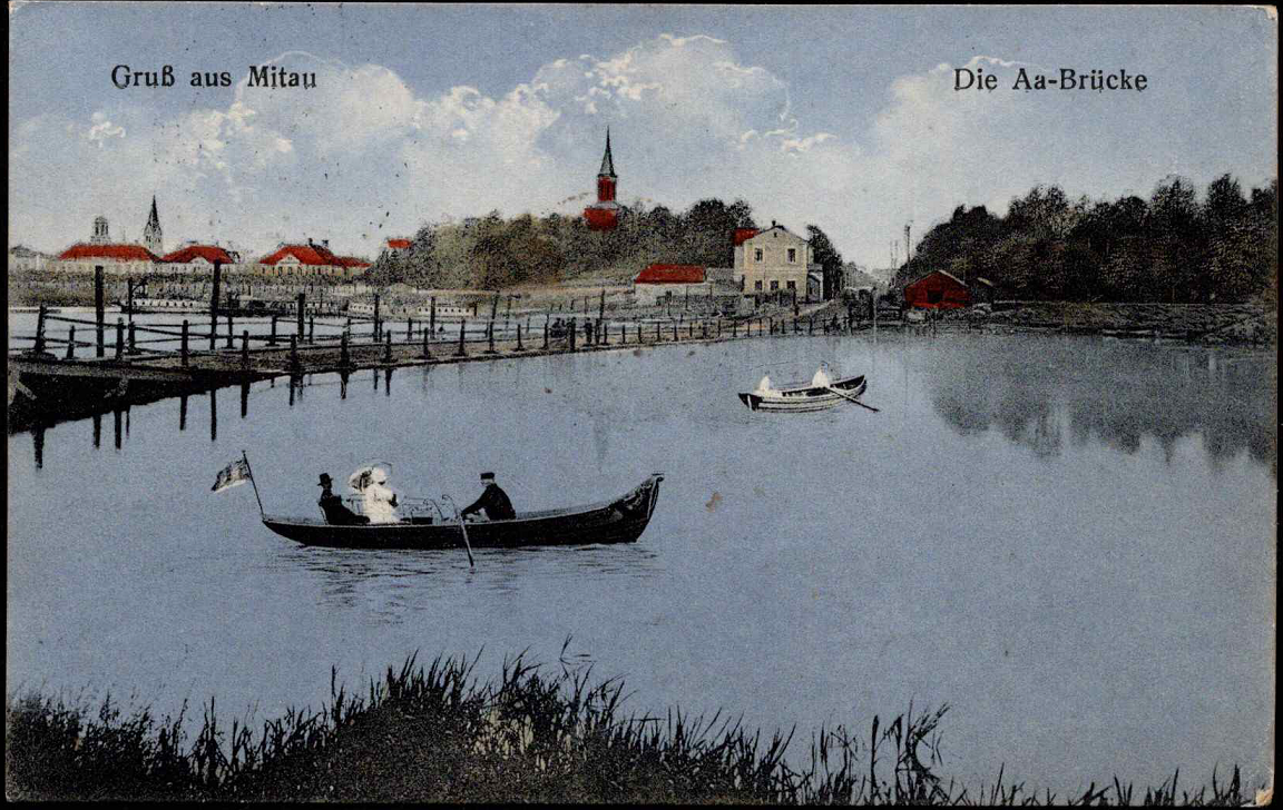 Vokietijos Reichas, Latvijos okupacija, 1917 m. Lauko paštas