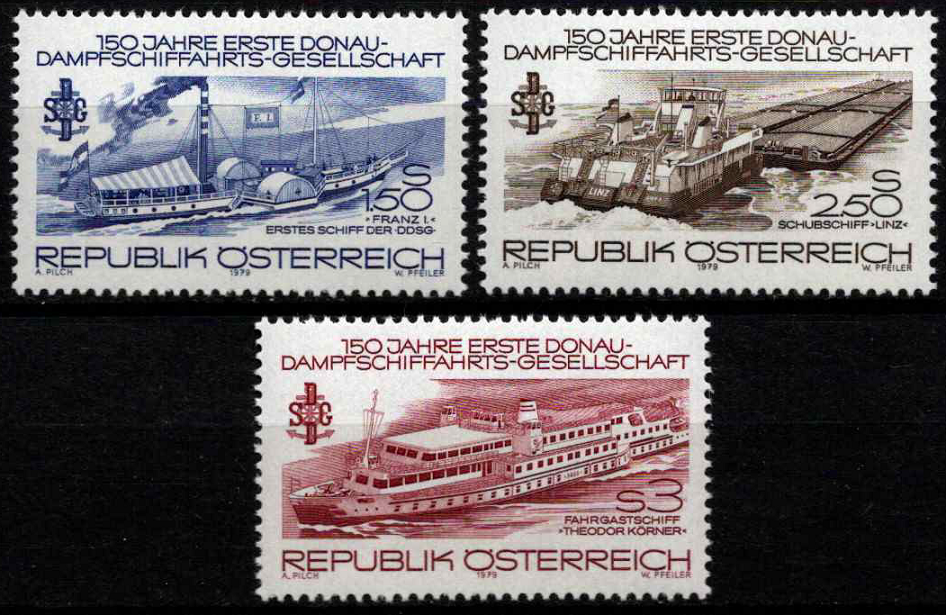 Austrija, pilna serija, MiNr 1601-1603 MNH**