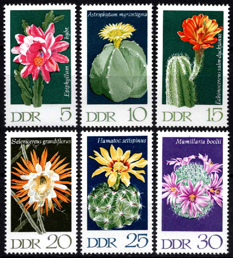 Vokietijos Demokratinė Respublika (VDR), pilna serija, MiNr 1625-1630 MNH**