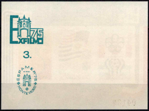 Urugvajus, blokas Nr. 28U, MiNr 1369-1371 MNH**