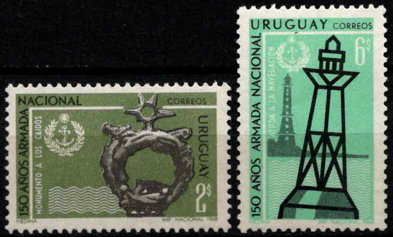 Urugvajus, MiNr 1124-1125 MNH**