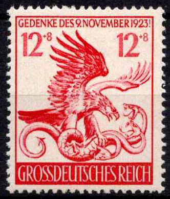 Vokietijos Reichas, MiNr 906 MLH*
