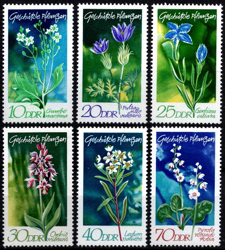 Vokietijos Demokratinė Respublika (VDR), pilna serija, MiNr 1563-1568 MNH**