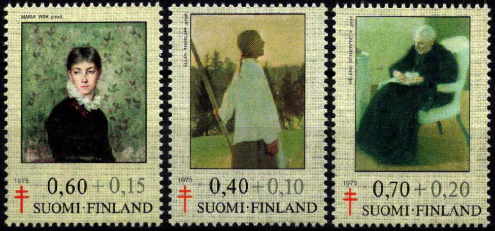 Suomija, pilna serija, MiNr 771-773 MNH**