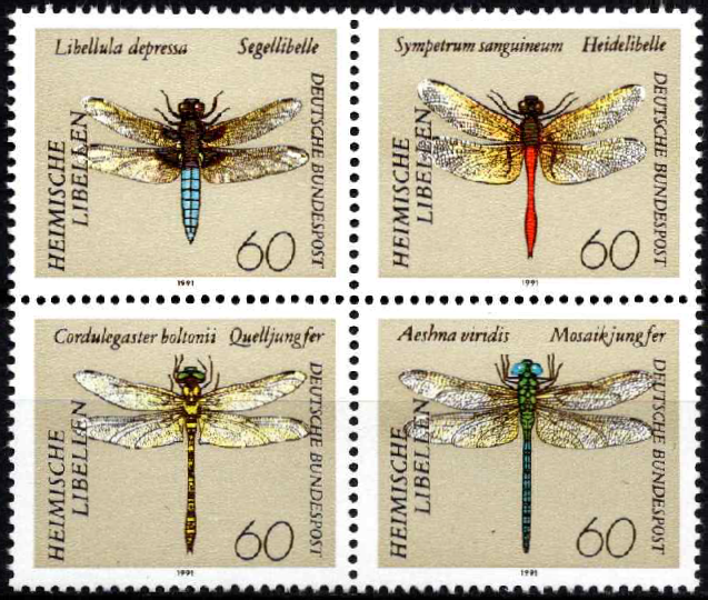 Vokietija, kvartblokis, MiNr 1546-1549 MNH**