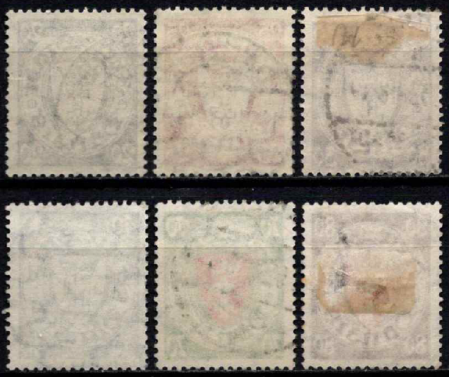 Laisvasis miestas Danzigas, pilna serija, MiNr 245-250 Used (O)