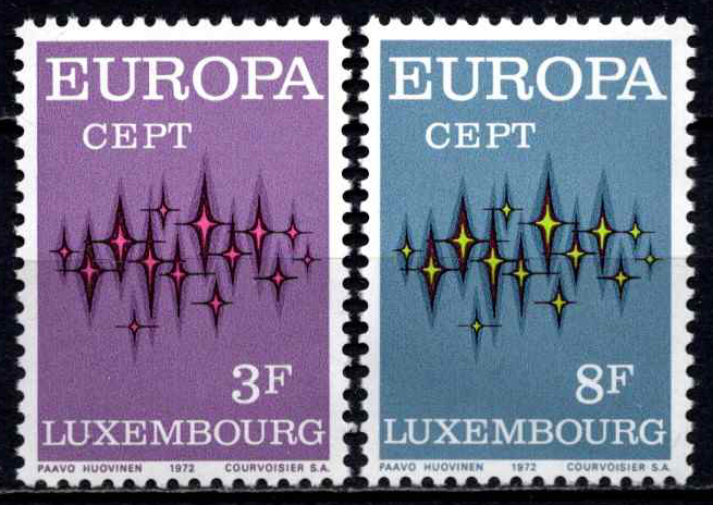 Liuksemburgas, pilna serija, MiNr 846-847 MNH**