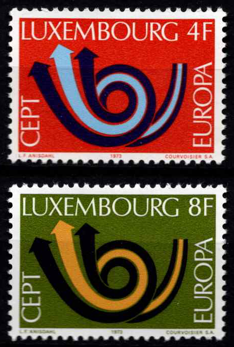 Liuksemburgas, pilna serija, MiNr 862-863 MNH**