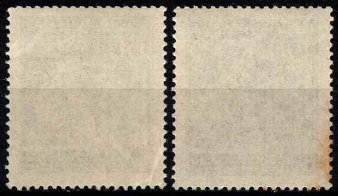 Vokietijos Reichas, Čekijos okupacija, pilna serija, MiNr 136-137 MLH*