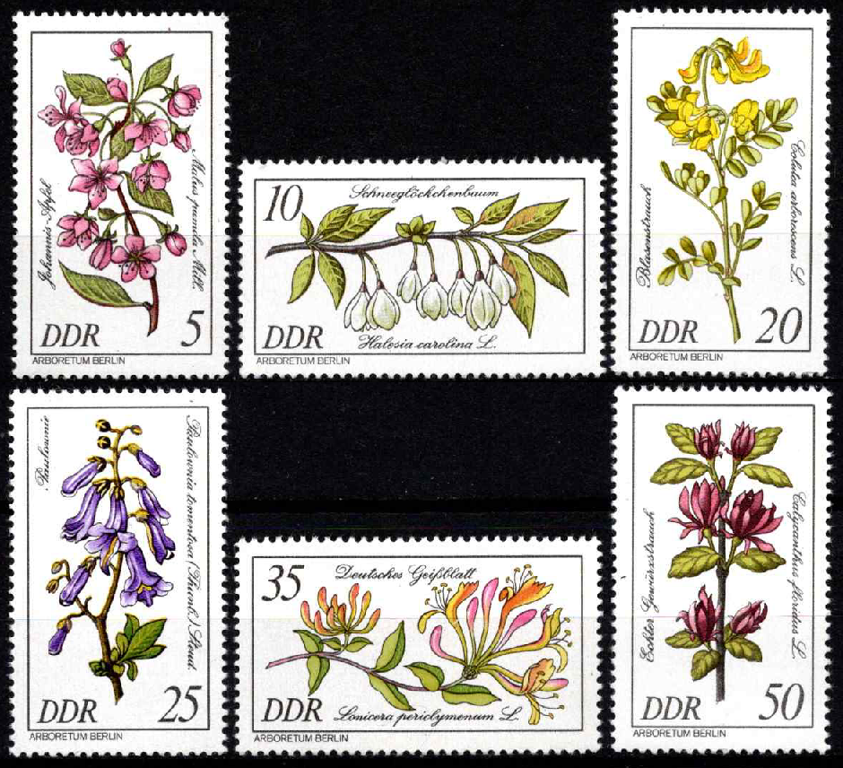 Vokietijos Demokratinė Respublika (VDR), pilna serija, MiNr 2573-2578 MNH**