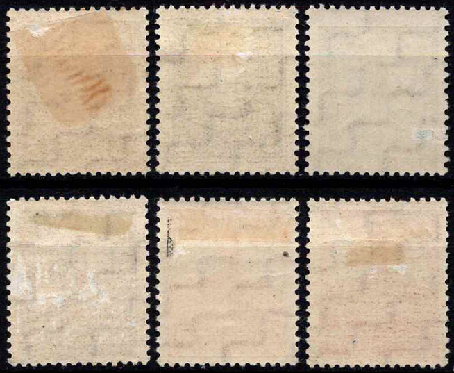 Pokario Vokietija, Sovietų zona, pilna serija, MiNr 150-155 (Y) MLH*/MH*