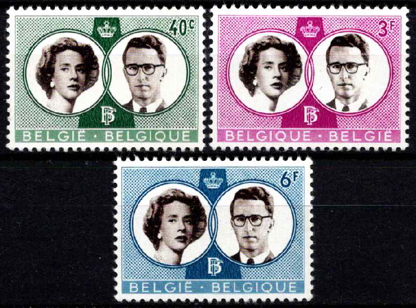 Belgija, pilna serija, MiNr 1228-1230 MNH**