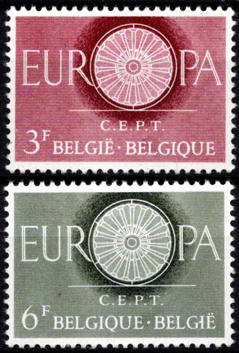 Belgija, pilna serija, MiNr 1209-1210 MNH**