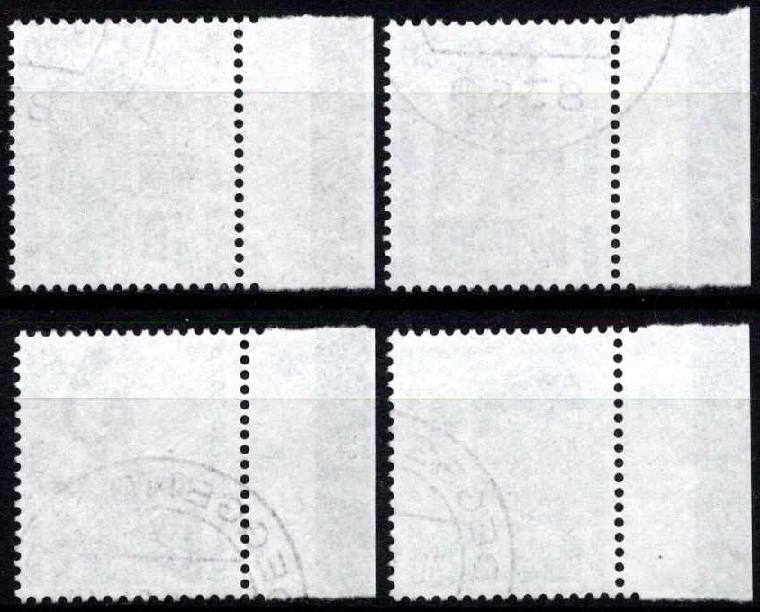 Vokietija, Vakarų Berlynas, pilna serija, MiNr 793-796 (A) Used (O)