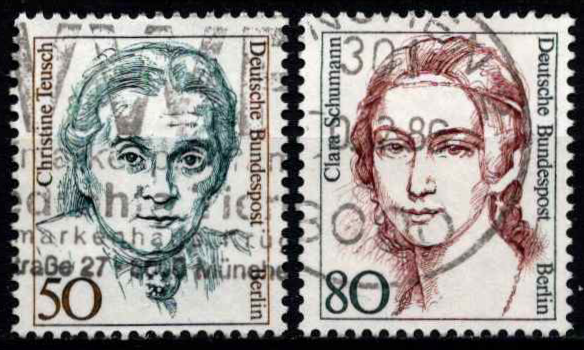 Vokietija, Vakarų Berlynas, pilna serija, MiNr 770-771 Used (O)