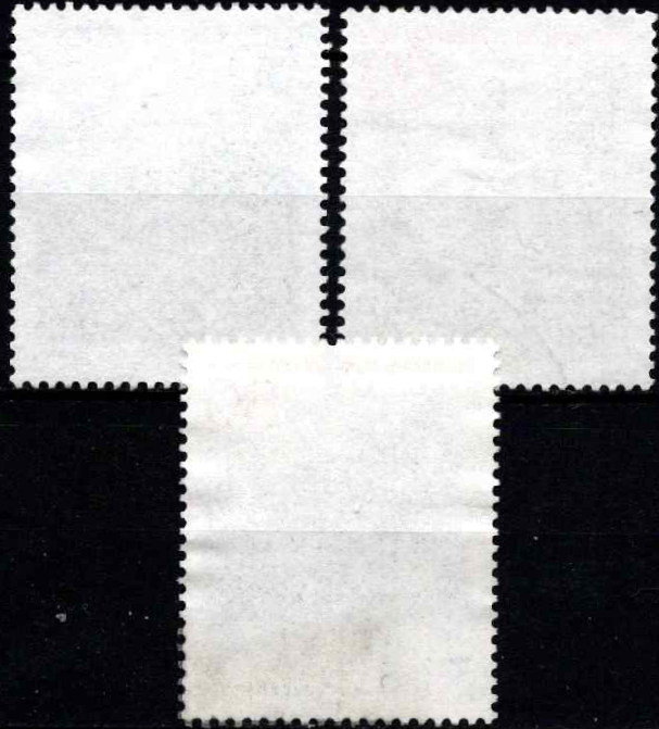 Vokietija, Vakarų Berlynas, pilna serija, MiNr 685-687 Used (O)