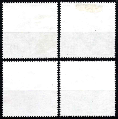 Vokietija, Vakarų Berlynas, pilna serija, MiNr 629-632 Used (O)