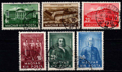 Vengrija, pilna serija, MiNr 585-590 Used (O)