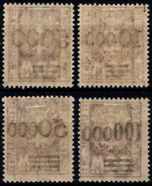 Laisvasis miestas Danzigas, pilna serija, MiNr 26-29 MLH*