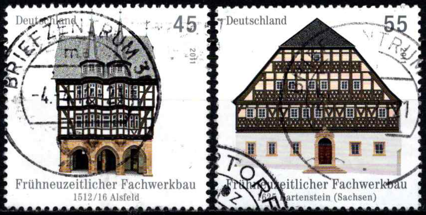 Vokietija, pilna serija, MiNr 2861-2862 Used (O)