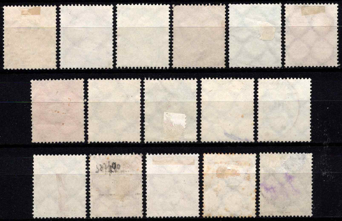 Vokietijos Reichas, pilna serija, MiNr 385-397 Used (O)