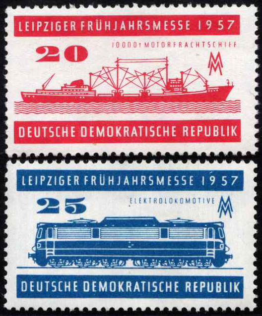 Vokietijos Demokratinė Respublika (VDR), pilna serija, MiNr 559-560 MNH**