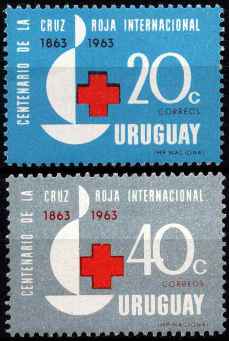 Urugvajus, pilna serija, MiNr 972-973 MNH**