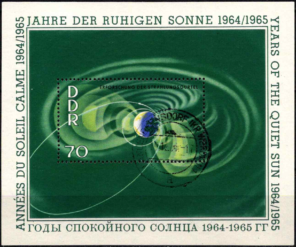 Vokietijos Demokratinė Respublika (VDR), blokas Nr. 22, MiNr 1083 Used (O)