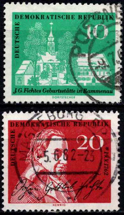 Vokietijos Demokratinė Respublika (VDR), pilna serija, MiNr 889-890 Used (O)