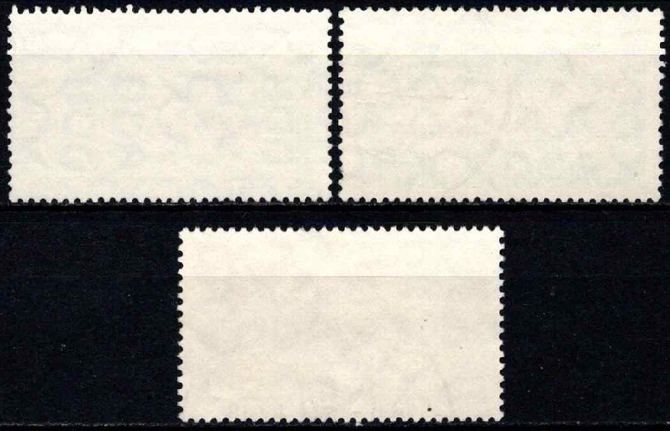 Vokietijos Demokratinė Respublika (VDR), pilna serija, MiNr 895-897 Used (O)