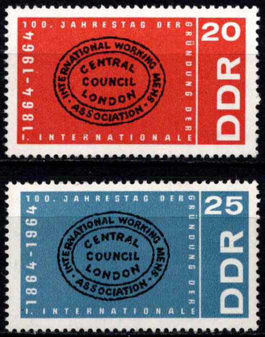 Vokietijos Demokratinė Respublika (VDR), pilna serija, MiNr 1054-1055 MNH**