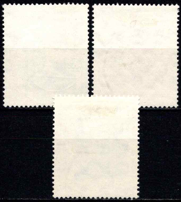 Vokietijos Demokratinė Respublika (VDR), pilna serija, MiNr 1117-1119 Used (O)