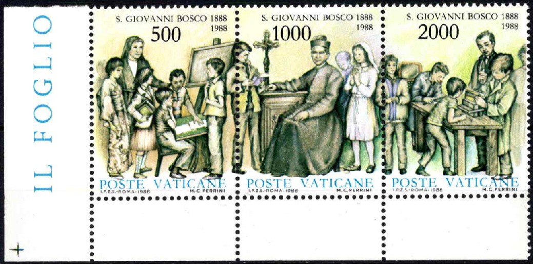 Vatikanas, pilna serija, MiNr 937-939 MNH**