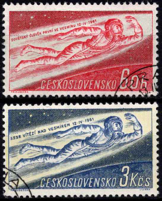 Čekoslovakija, pilna serija, MiNr 1263-1264 Used (O)