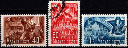 Vengrija, pilna serija, MiNr 1160-1162 Used (O)