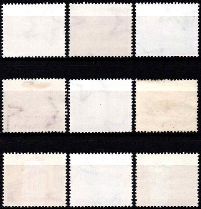 Vengrija, pilna serija, MiNr 1306-1314 Used (O)