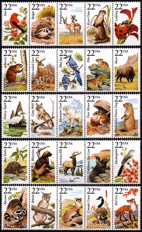 JAV, pilna serija, MiNr 1883-1932 MNH**