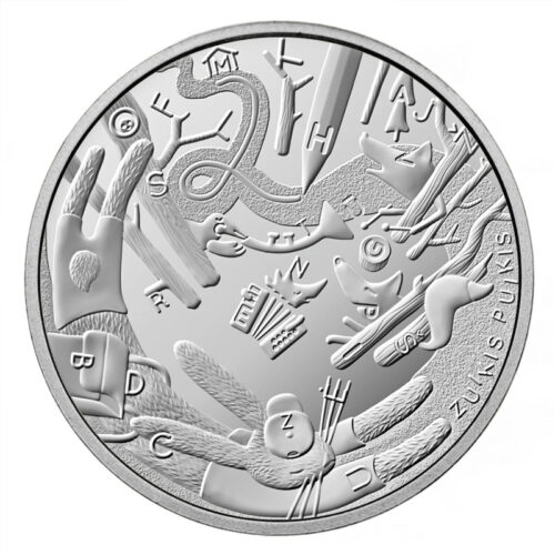Lietuva, 1,50 euro Zuikis Puikis moneta 2022m UNC