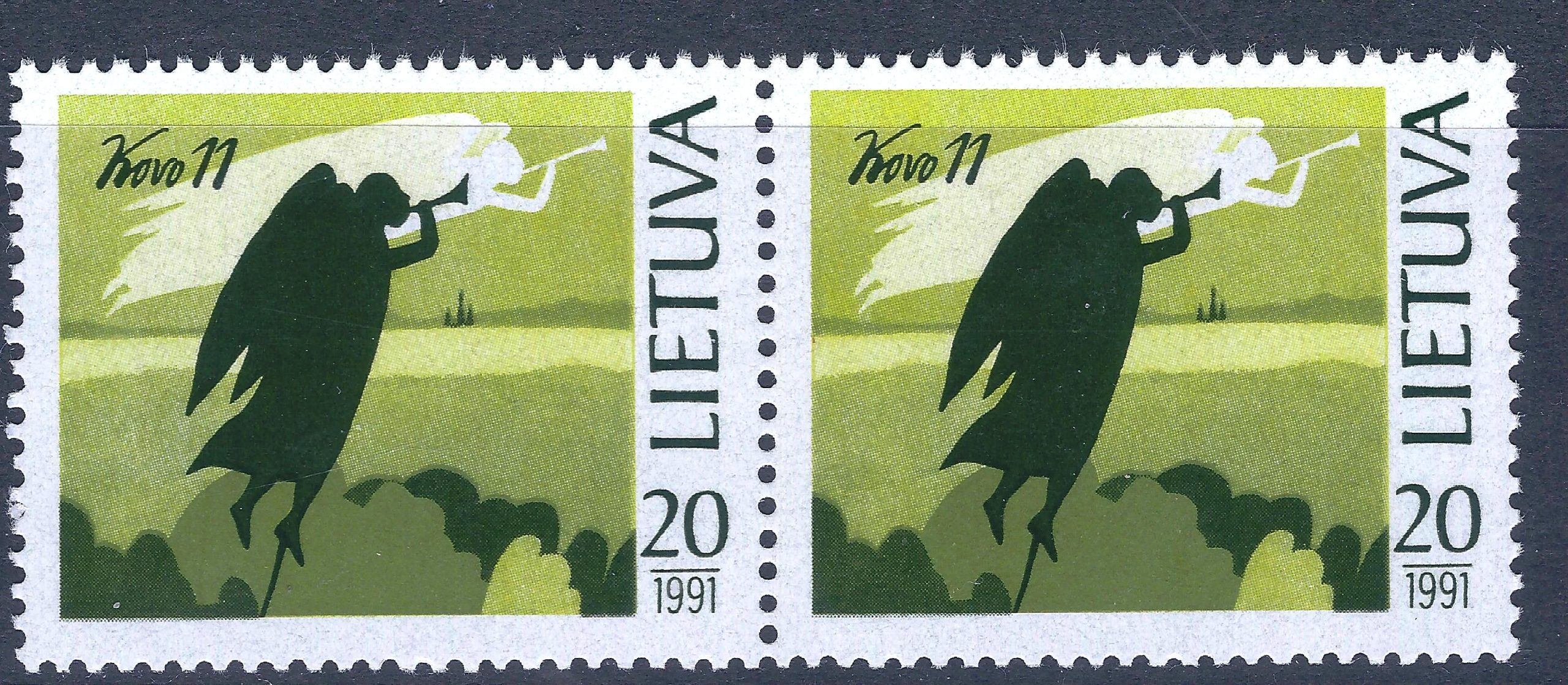 Lietuva, pora MiNr 471 MNH**